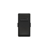 RKDMD-OB Dimmer Color Change Kit, For Use With Renu REI06, REL06 Dimmers, Surface Mount, Onyx Black
