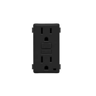 RKG15-OB Renu Snap-On Color Change Kit, For Use With REG15 15 A Tamper Resistant GFCI Receptacle, Onyx Black