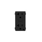 RKG20-OB Renu Snap-On Color Change Kit, For Use With REG20 20 A Tamper Resistant GFCI Receptacle, Onyx Black