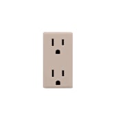 RKR15-CA Renu Snap-On Color Change Kit, For Use With Renu RER15 15 A Tamper-Resistant Outlet, Cafe Latte