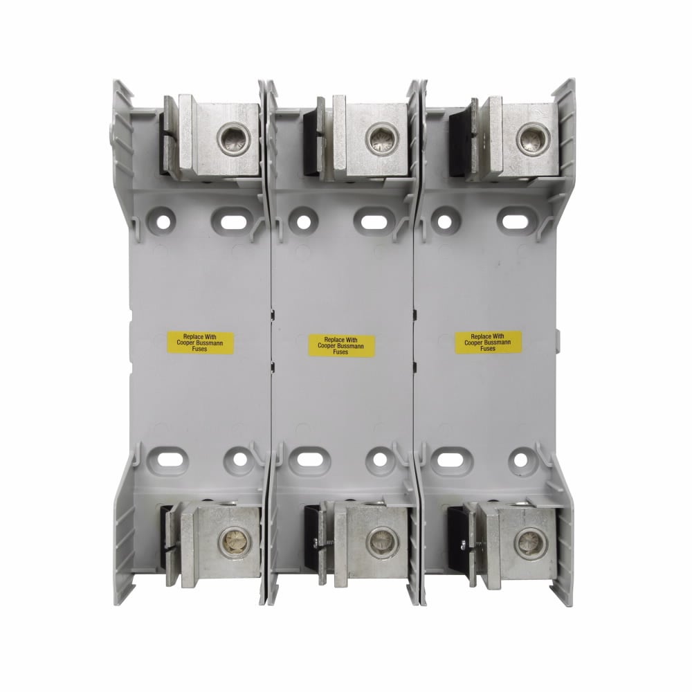Eaton Bussmann Series RM modular fuse block, Modular fuse block, CR, 225-400 A, Three-pole, Class R, Knife blade end x knife blade end, 600 V