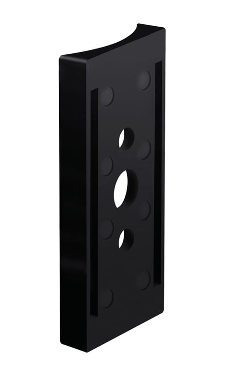 RPA4 Non-Fixture Round Pole Adapter, For Use With AL, ALX, AJ, ALED52, ALED78, ALED104, ALED105, ALED125 and ALED150 Area Light, 4 in Dia Pole