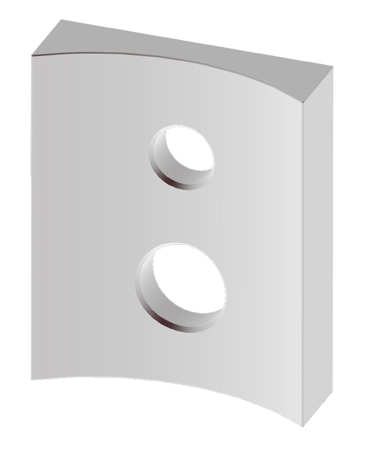 RPA4LW Pole Adapter With Gasket, For Use With 4 in Round Pole, ALED10, ALED13, ALED20 and ALED26 Area Lighting, Fastened Mount