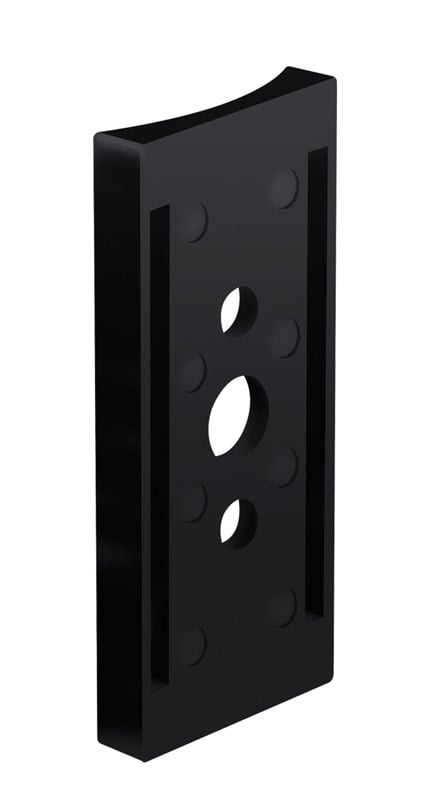 RPA5 Round Pole Adapter, For Use With ALED104, ALED105, ALED125 and ALED150 Area Lighting Fixture, Bronze