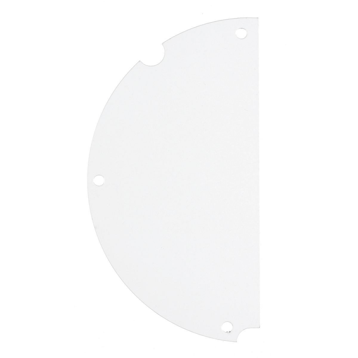S1R6SPB 50/50 Split Blank/Standard Sized Sub Plate, Steel