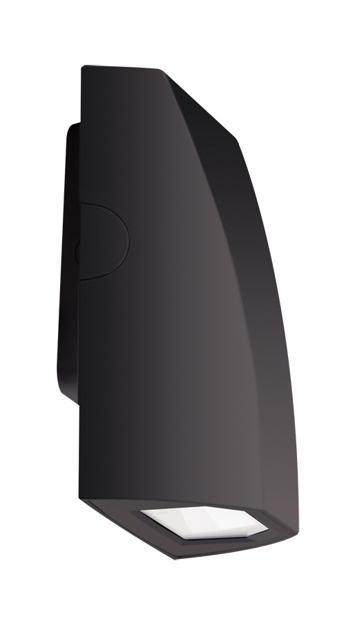 SLIM26 Wallpack,) LED Lamp, 31 W Fixture, 120/208/240/277 V AC, Bronze Housing