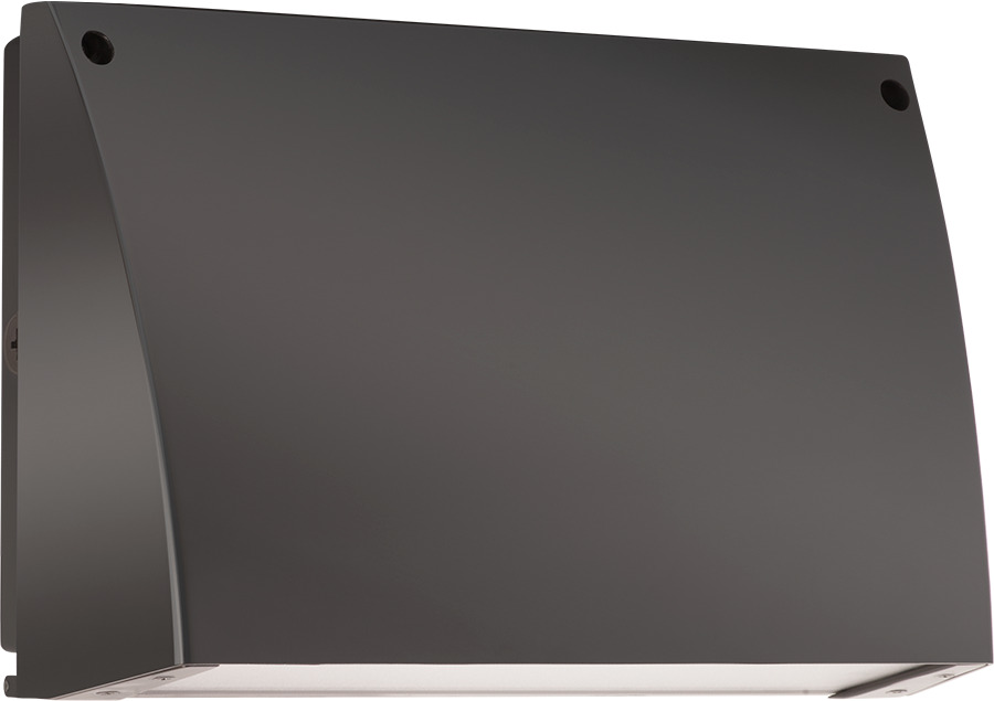 SLIM62N Cutoff Standard Wallpack,) LED Lamp, 59 W Fixture, 120/208/240/277 VAC, Bronze Housing