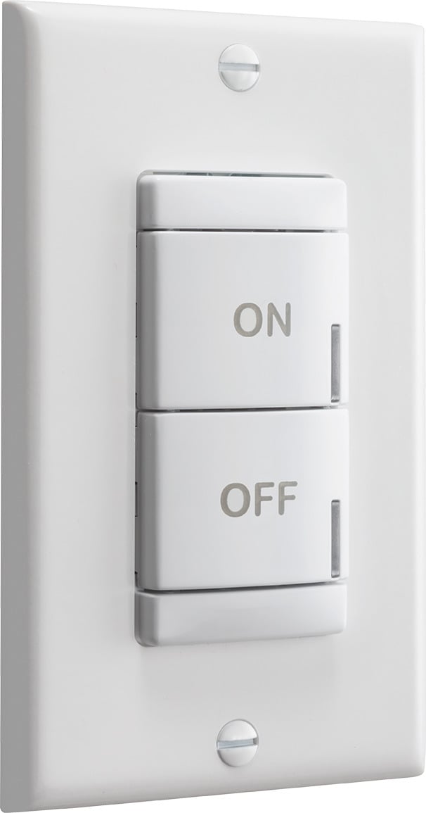 SPODM D WH Low Voltage Standard Pushbutton Switchpod, 12 to 24 V AC/DC, 5 mA, 1 Switches, Dimming Operation, White