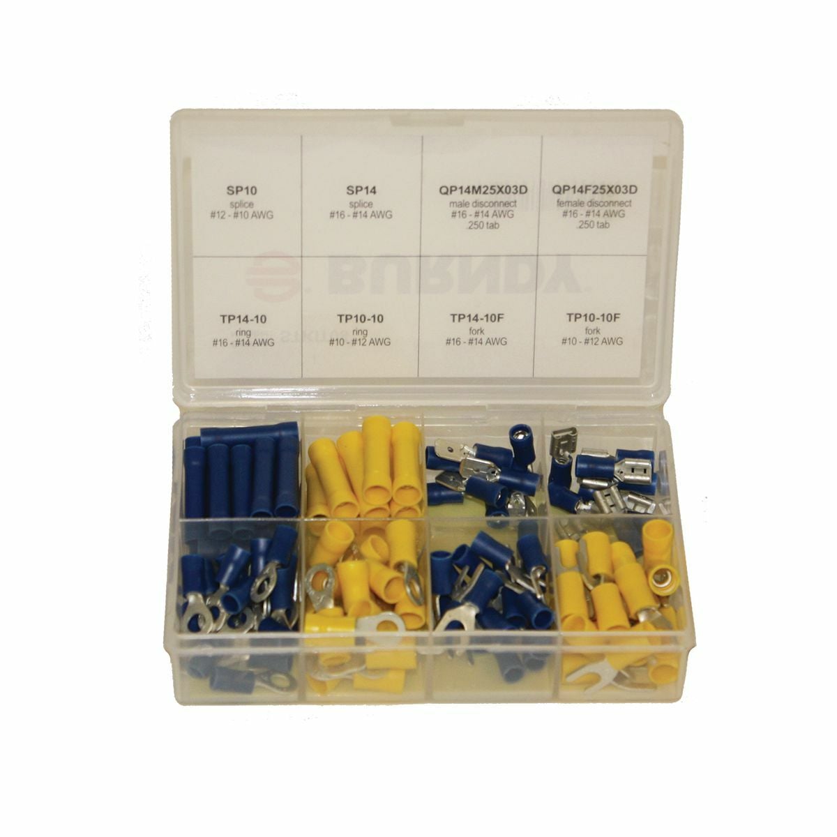 STKIT08 8-Slot Small Terminal Kit With Case, Brass