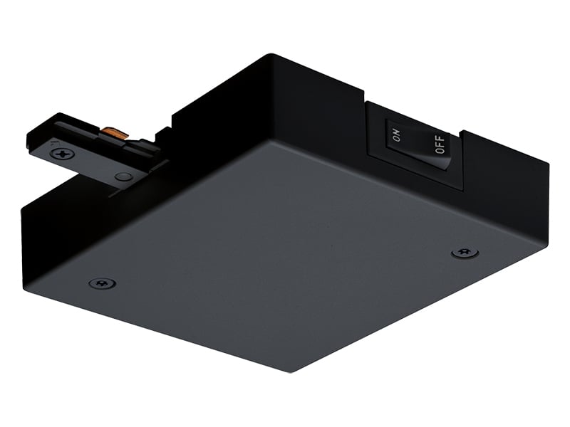TCLF11 BL T Series Current Limiting Feed, 1 Circuits, End Track, 5-3/16 in L x 4-5/8 in W