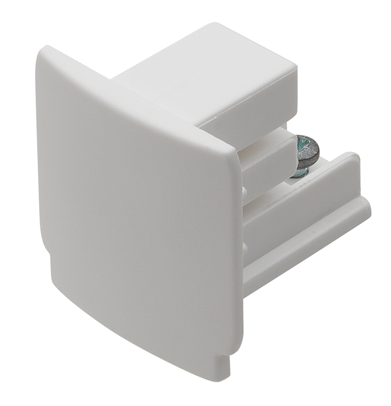 TEK41 WH Dead End Connector, 2 Circuits