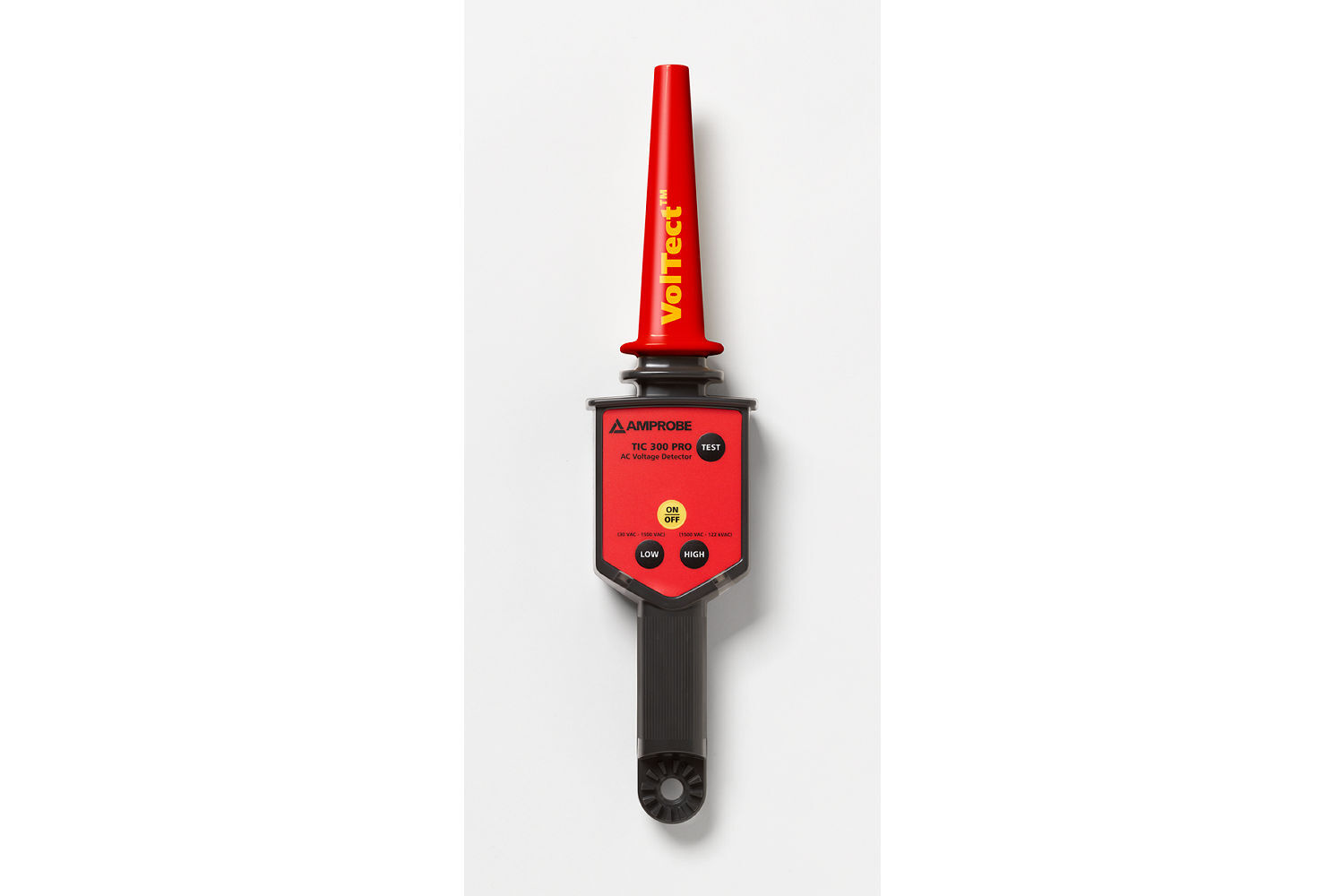 TIC-300-PRO Non-Contact High Voltage Detector, 30 to 1500/1500 to 122000 V AC, LED Indicator