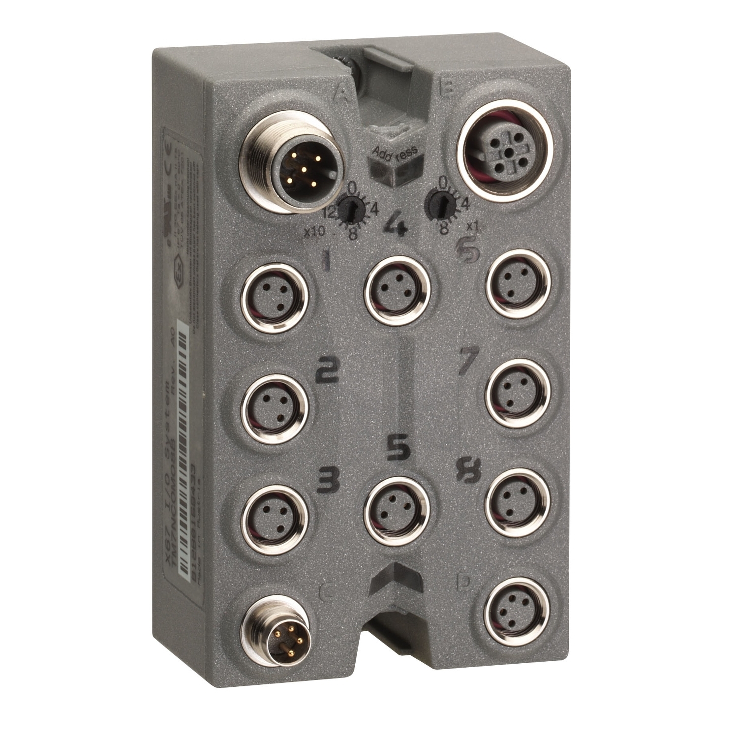 TM7NCOM08B Modicon Interface I/O Block, 25 V DC