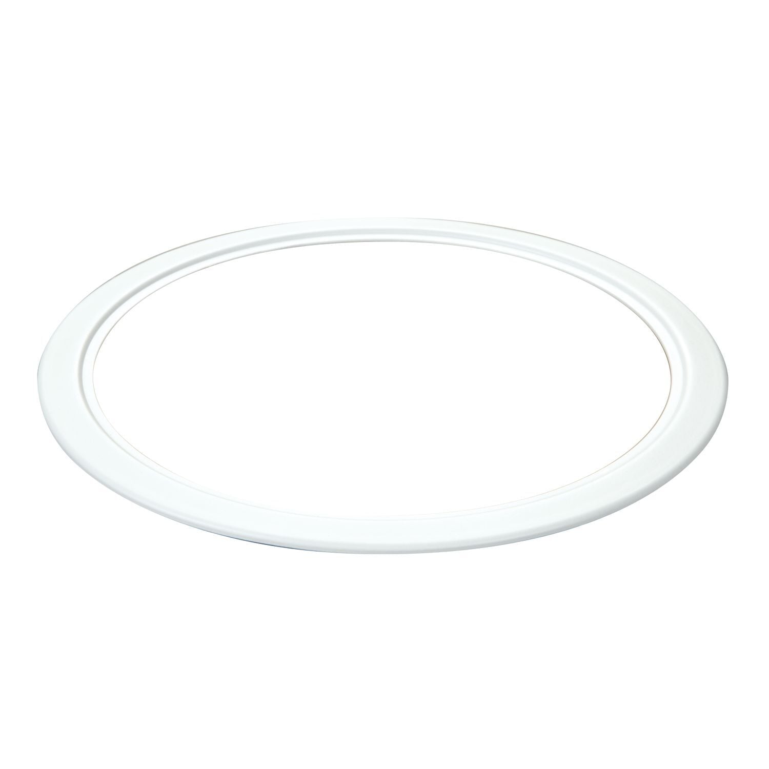 TRM590WH Halo Circular Oversize Trim Ring, For Use With 59 Series Trim and ML56068xx 600 Series 80 CRI LED Light Module, Ceiling Mount, Metal, White