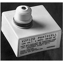 V2PCT20 Photocell, 120 VAC