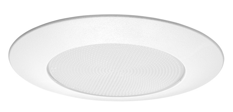 V3020 PW Line Voltage Round Shower Trim, 6 in ID x 8 in OD, For Use With V6TCW, V6TCRW, TC2 and TC2R Series Housing