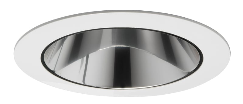 V3027 CWH Line Voltage Round Cone Trim, 6 in ID x 7-3/4 in OD, For Use With V6ICW, V6ICRW, IC22, IC22R, TC2 and TC2R Series Housings