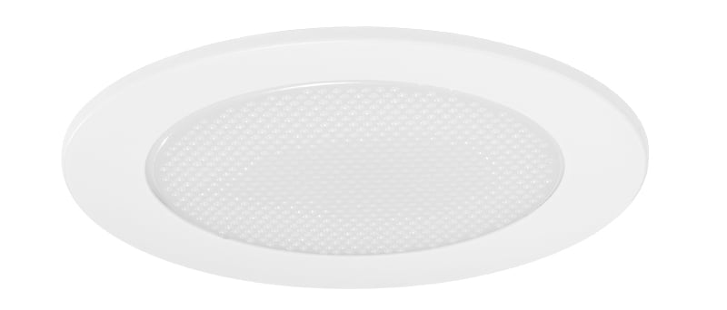 V4041 WH Line Voltage Round Shower Trim, 4 in ID x 5 in OD, For Use With V4ICLVW, V4TCLVW, IC44N, TC44, TC44R and TC47 Series Housings