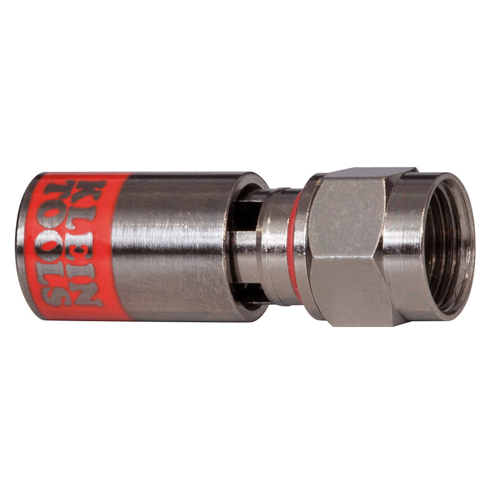 VDV812-615 Universal Coaxial Compression Connector, F-Connector Connection, RG-59 Multi-Shield and Plenum Cable