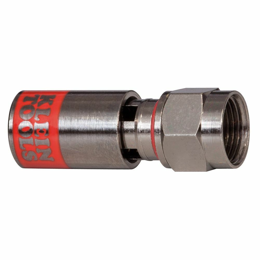 VDV812-618 Universal Coaxial Compression Connector, F-Connector Connection, RG-59 Multi-Shield and Plenum Cable
