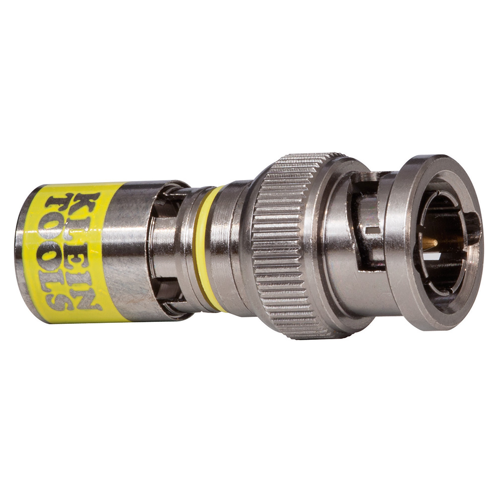 VDV813-607 Universal Coaxial Compression Connector, BNC Connection, RG6/R6Q Multi-Shield and Plenum Cable