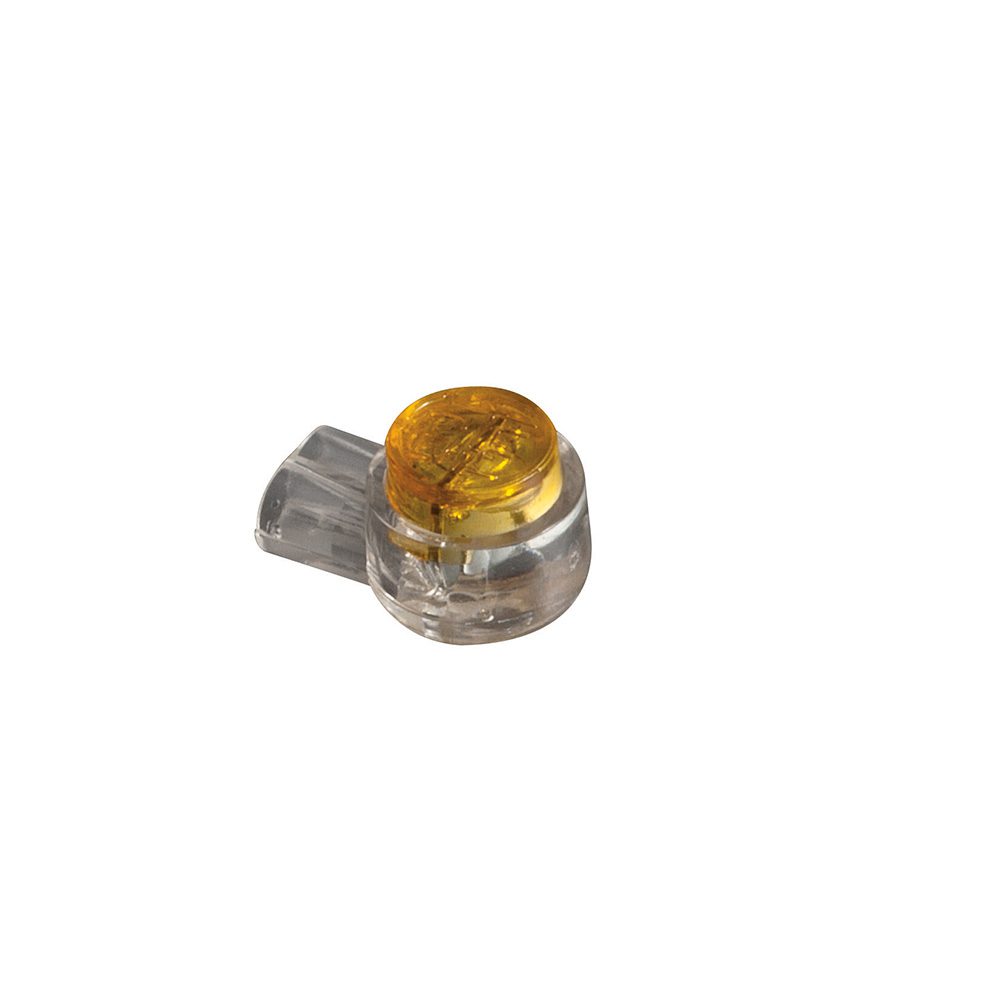 VDV826-604 2-Position UY IDC Splice Connector, 26 to 22 AWG