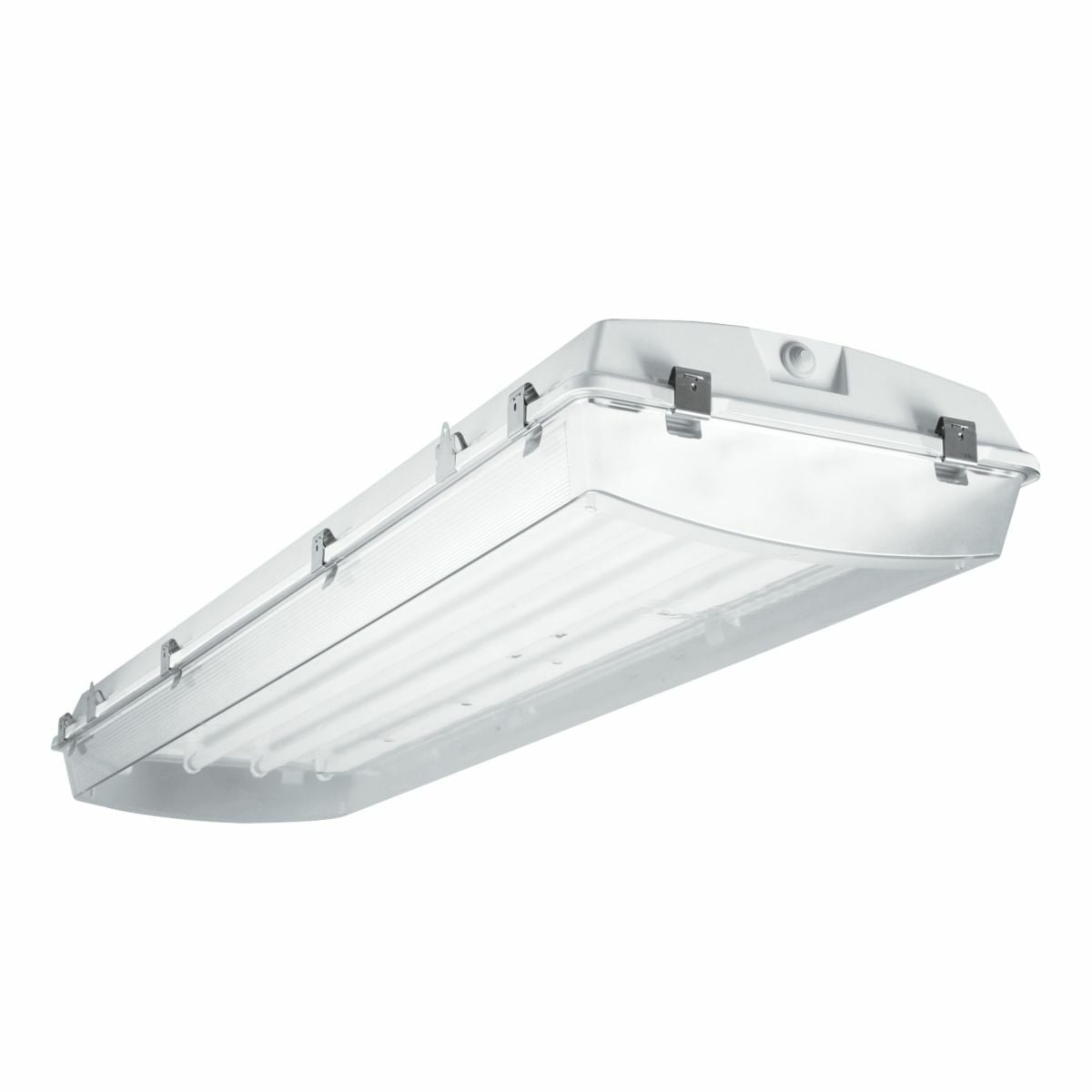 VT4-454T5-M-DR-UNV-EHT1-WL-U Metalux Rectangular Industrial Vaportight Light Fixture, (4) T5 Lamp, 120/277 V AC