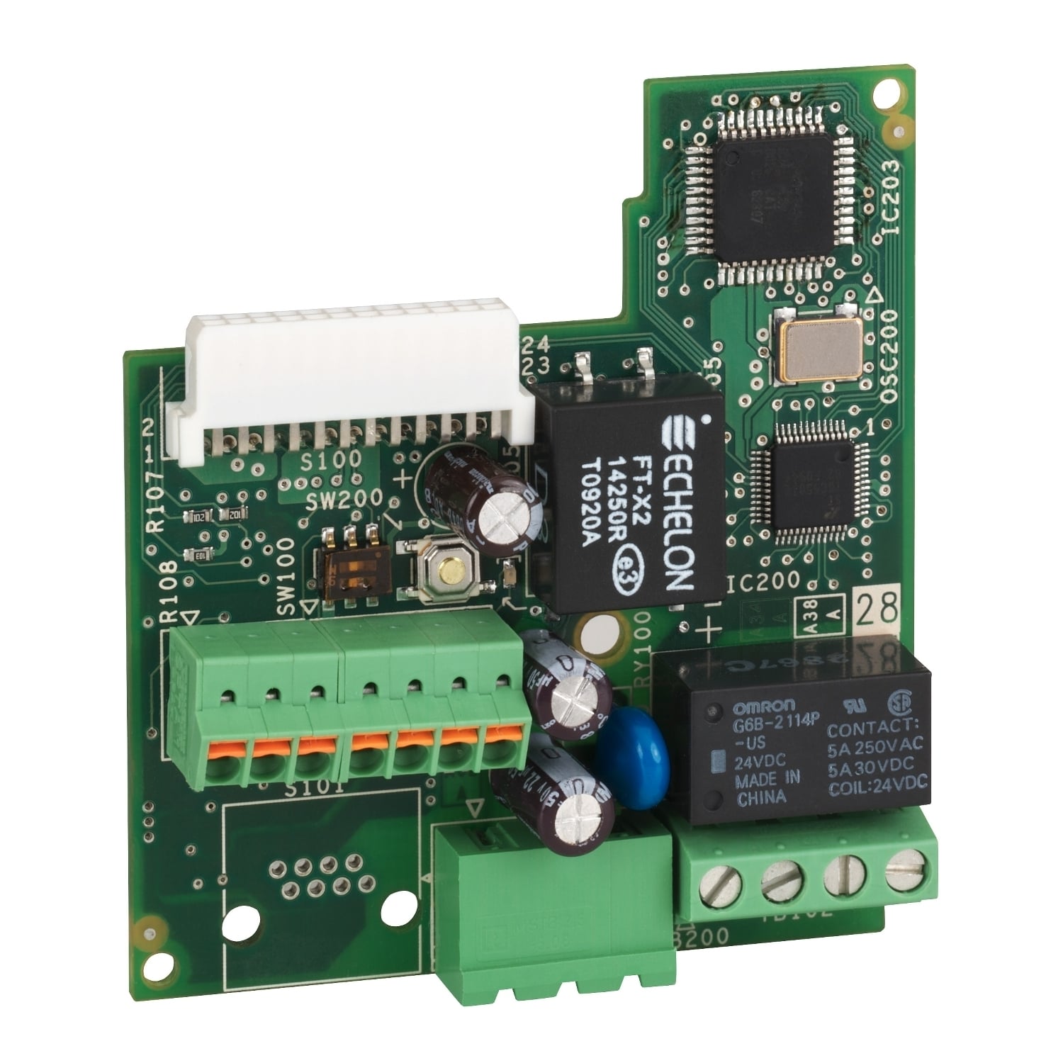 VW3A21212 Lonwork Communication Card, For Use With Altivar 212 Series Drive, Screw/Spring Terminal Block