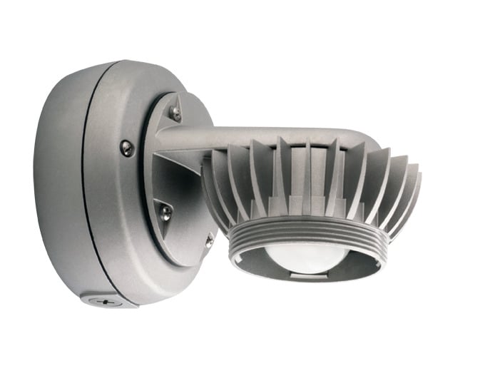 VXBRLED26 Outdoor Vaporproof Light Fixture, 27 W Fixture, 120/208/240/277 V AC, Natural Housing
