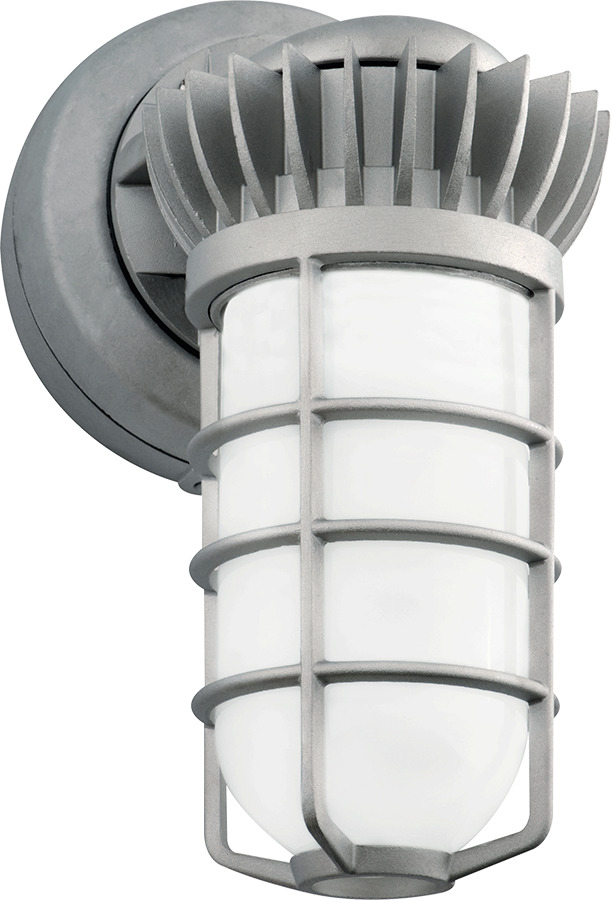 VXBRLED26DG-3/4 Outdoor Vaporproof Light Fixture, 27 W Fixture, 120/208/240/277 V AC, Natural Housing