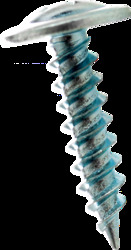 8 x 1/2" Sheet Metal Screw, Wafer Head, Phillips, Zinc Plated,Jar