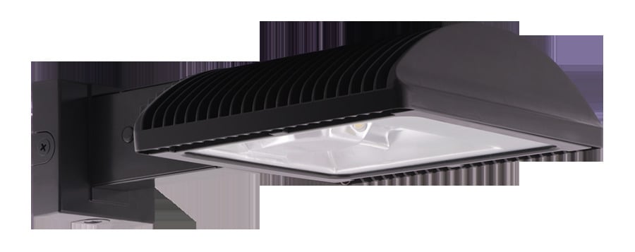 WPLED3T78N Type III Distribution Standard Wallpack,) LED Lamp, 78 W Fixture, 100 to 240/277 V AC, Bronze Housing