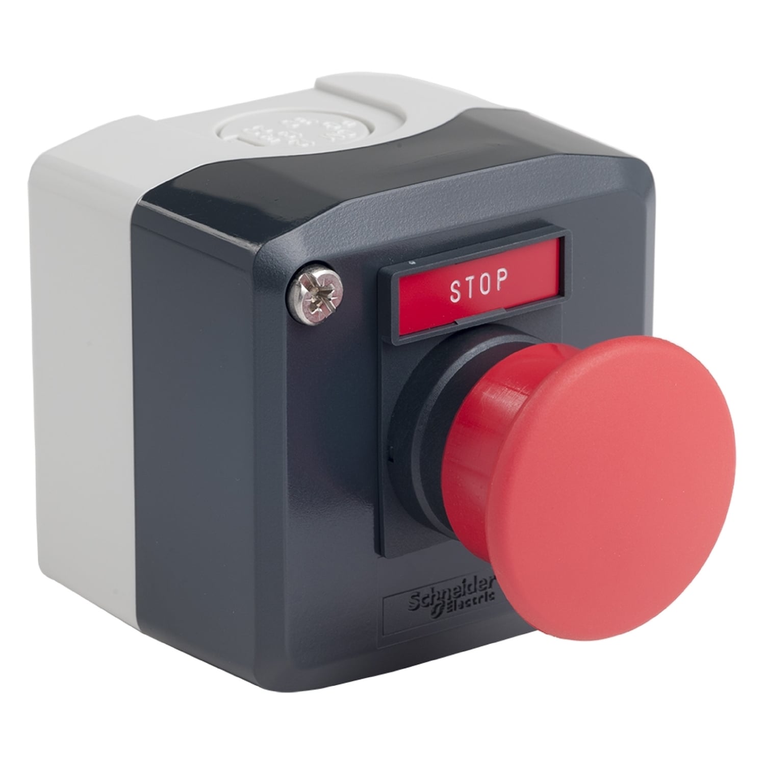 XALD164H29H7 Harmony Control Station, 600 V AC/300 V DC, 1/10 A, 1NC Contact, NEMA 13/4X/IP69/IP69K/IP66/IK03 NEMA Rating