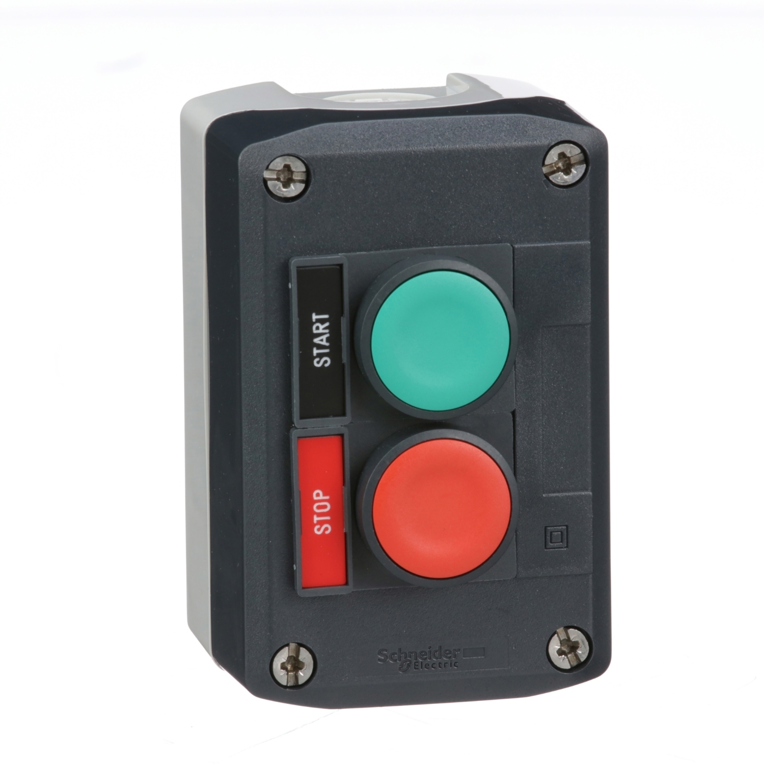 XALD211H29H7 Harmony Slow Break Pushbutton Control Station, 600 V AC, 10 A, 1NO-1NC Contact, 2 Operators, 13/4X NEMA Rating