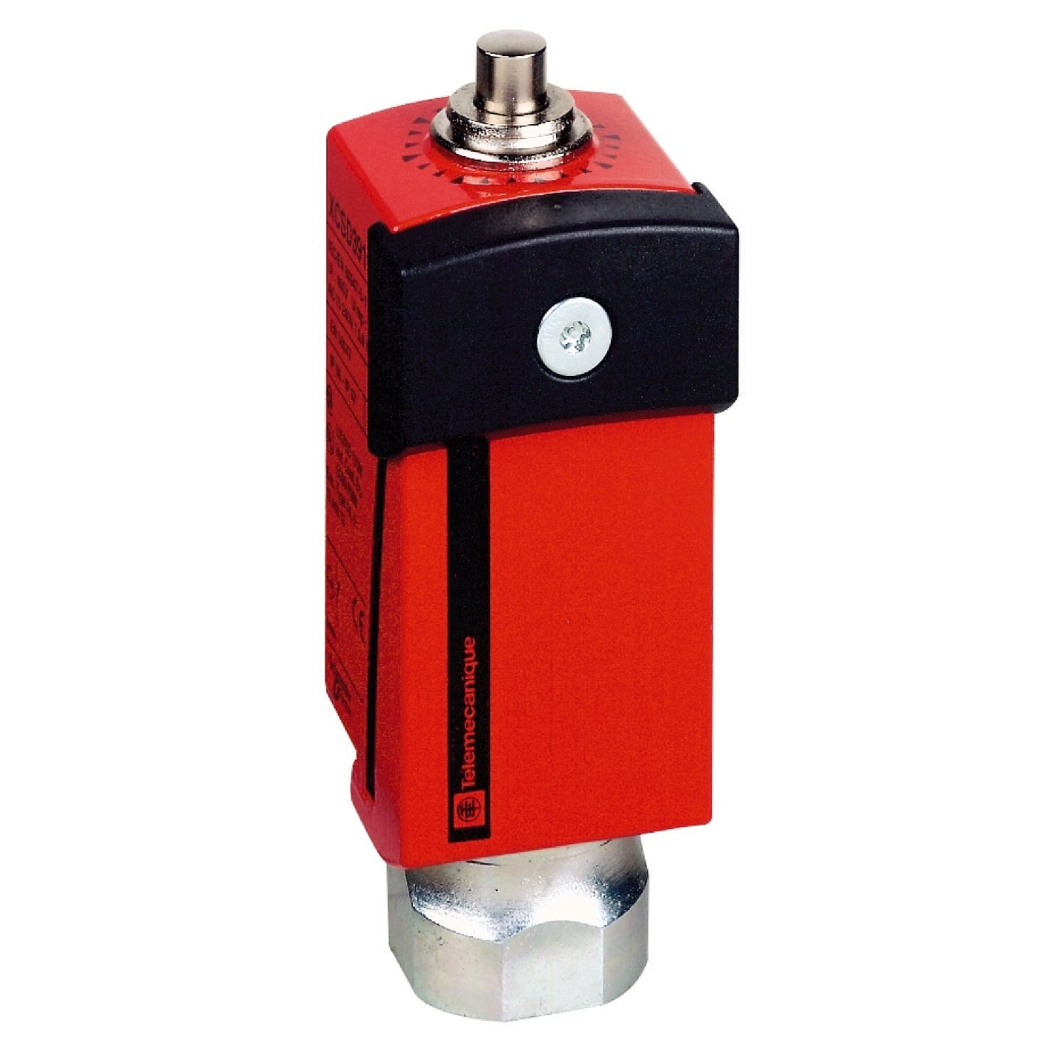 XCSD3710N12 Preventa Safety Limit Switch, 240 V AC, 5 A, Plunger Actuator, 1NO-1NC-1NC Contact, 3 Poles
