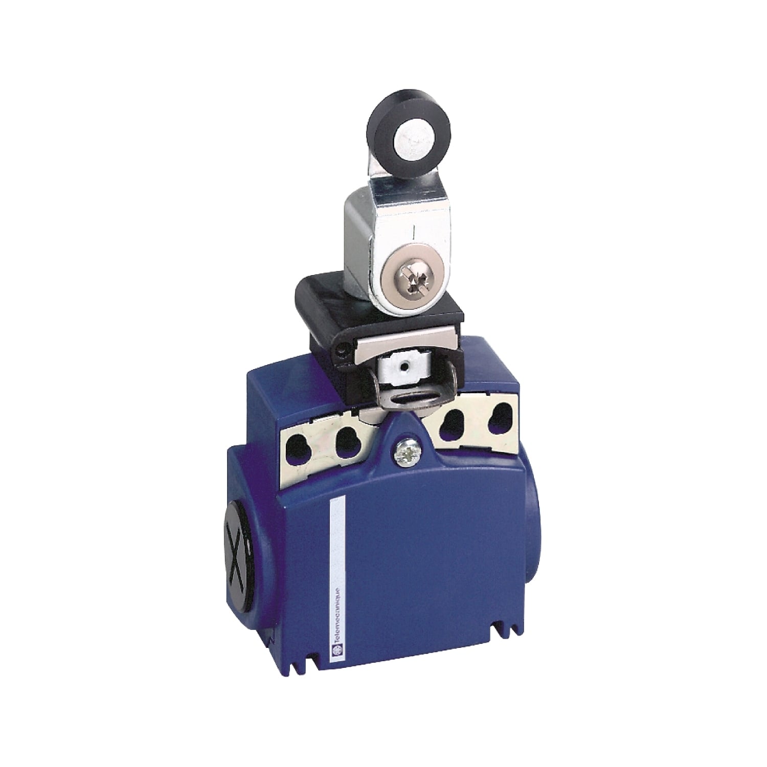 XCTR2518G11 OsiSense XC Standard Format Fixed Limit Switch, Roller Lever Actuator, 1NO-1NC Contact, 2 Poles