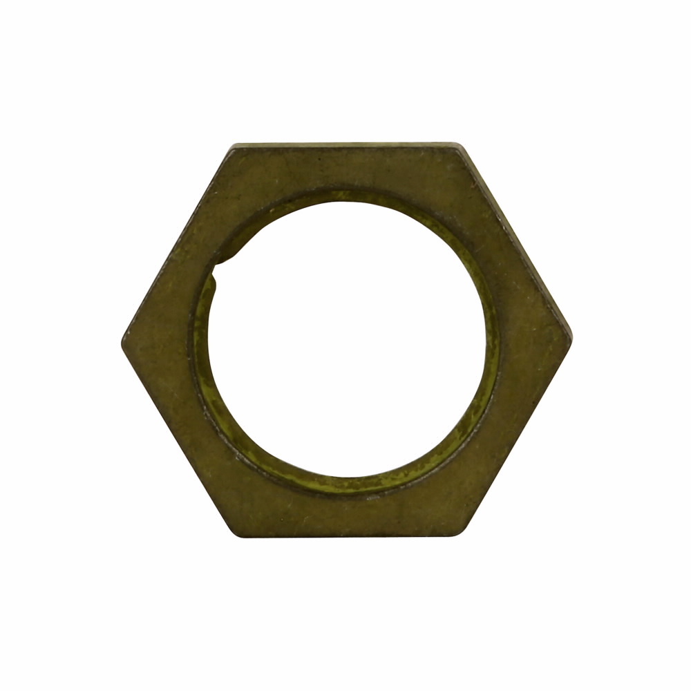 15-192 Hexagonal Locknut, For Use With 1-Hole Mounting Switch, Toggle Switch, Zinc