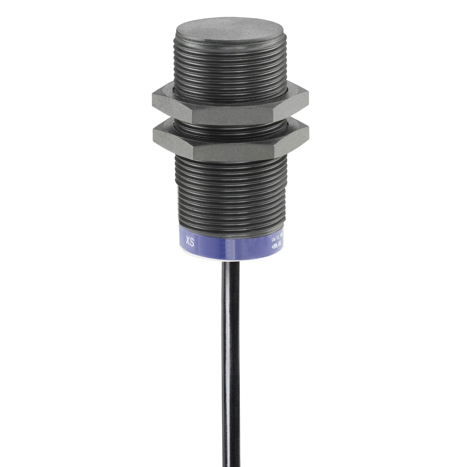 XS4P18AB110L1 OsiSense XS Fixed Cylindrical Proximity Sensor, Inductive, Analog Output, 1NC Contact, 15 to 58/24 to 28 V DC