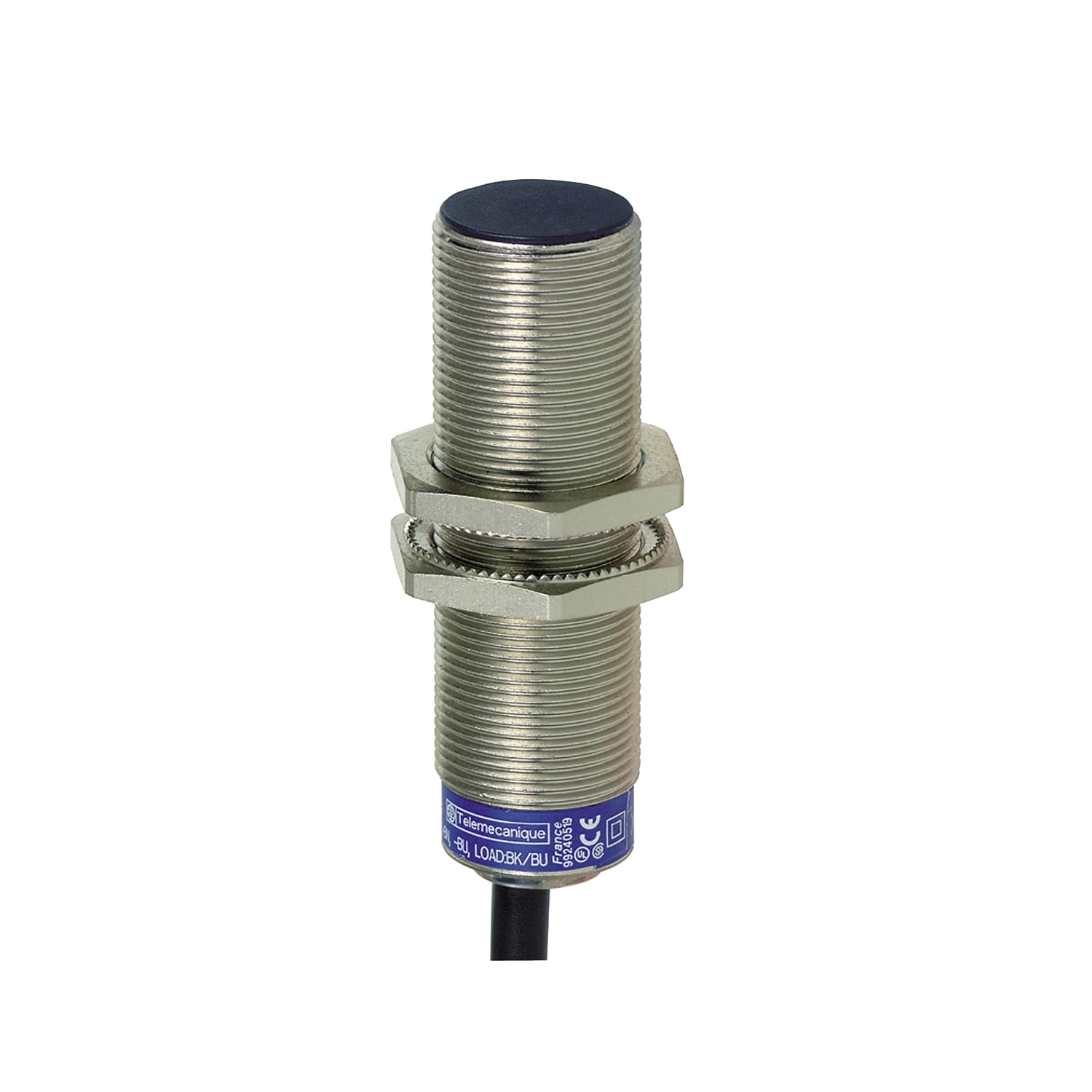 XS512BLPAL5 OsiSense XS Fixed Inductive Sensor, Proximity Sensor, PNP/Discrete Output, 1NO Contact, 12 to 48 V DC