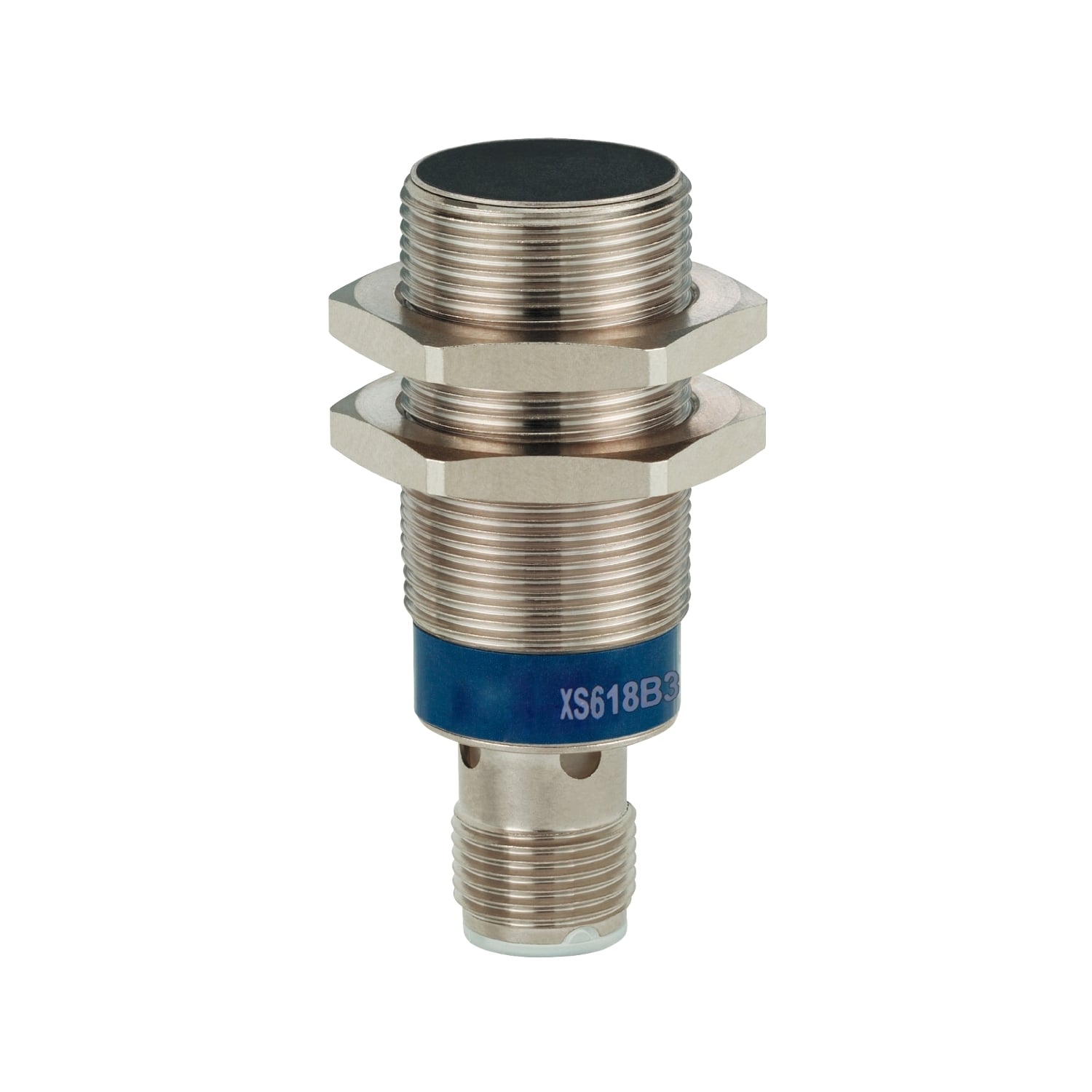 XS618B3DAM12 OsiSense XS Fixed Inductive Sensor, Proximity Sensor, Discrete Output, 1NO Contact, 12 to 24 V DC