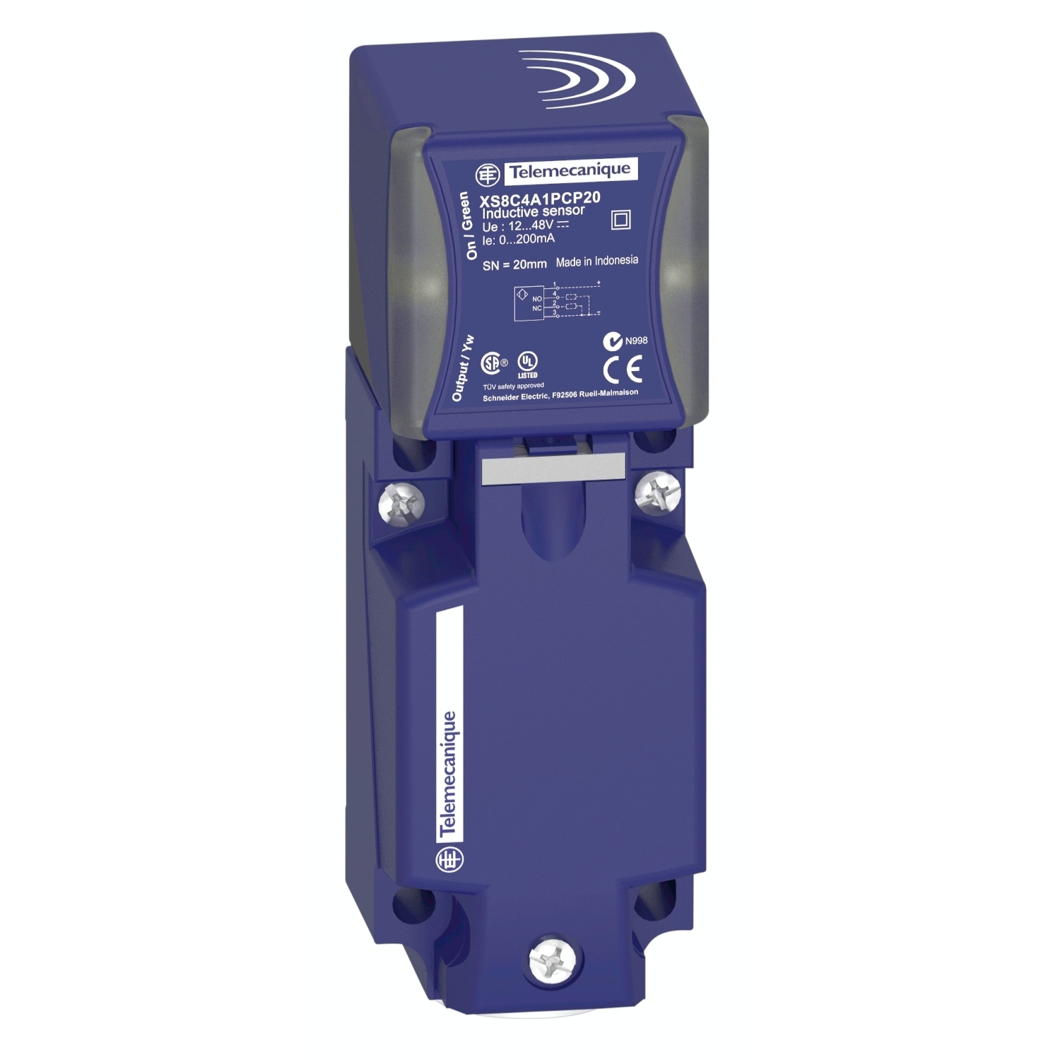 XS9C4A2A1N12 OsiSense XS Fixed General Purpose Proximity Sensor, Inductive, Analog DC Output, 24 V DC