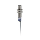 Telemecanique Capacitive proximity sensors XT, cylindrical M12, stainless steel, Sn 2 mm, cable 2 m