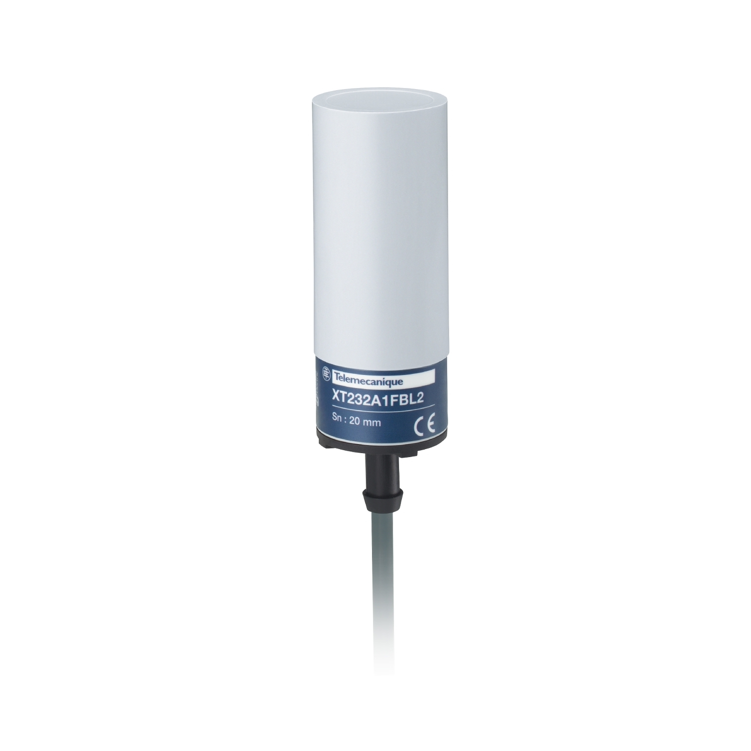 XT232A1FBL2 OsiSense XT 2-Wire Fixed Cylindrical Non-Shielded Capacitive Proximity Sensor, Capacitive, Discrete Output, 1NC Contact, 24 to 240 V AC