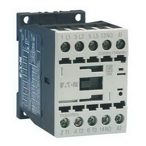 XTCE007B10RD Full Voltage Non-Reversing IEC Contactor, 12 V DC V Coil, 3 Poles