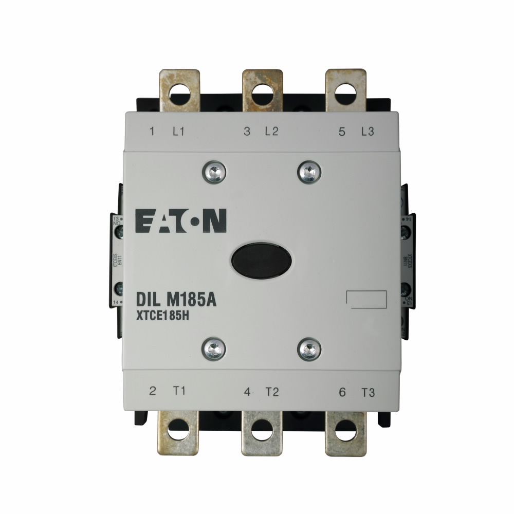 XTCE185H22A XTCE H-Frame Full Voltage Non-Reversing IEC Contactor, 100 V AC at 50 Hz, 120 V AC at 60 Hz V Coil, 185 A, 2NO-2NC Contact, 3 Poles