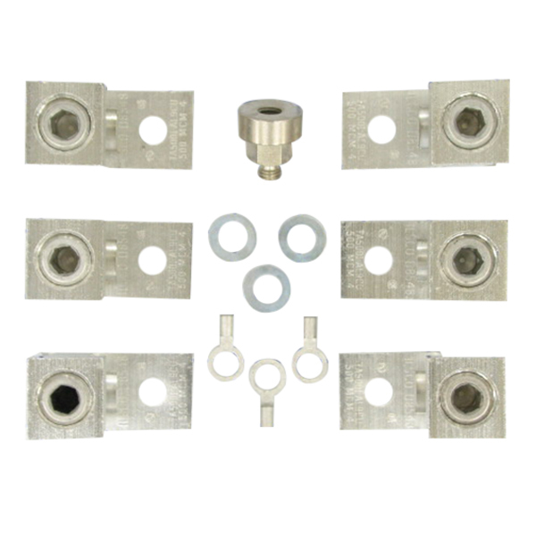 XTCEXTL500 2-Phase Terminal Lug Kit, For Use With XTCS, XTCE500M and XTCE570M Series IEC Contactor and Starter