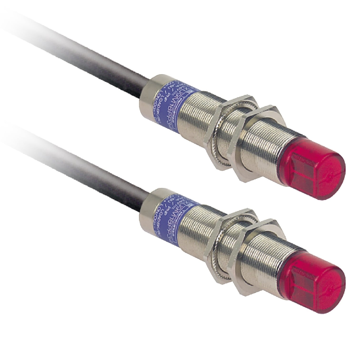 XU2M18MA230WR OsiSense XU 2-Wire 90 deg Lateral Photoelectric Sensor, M18 Cylindrical Shape, 20 m, Infrared Sensing Beam, 20 ms Response, Solid State 1NO Output