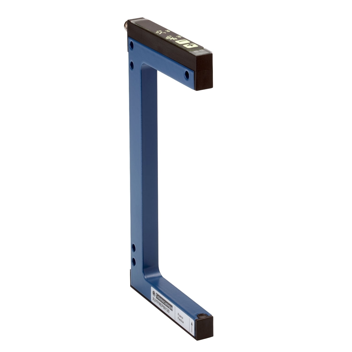 XUYFNEP40080 OsiSense XU Photoelectric Sensor, Fork Shape, 3.15 in, Modulated Infrared LED Sensing Beam, -20 to 20 us Response, NPN/PNP 1NO-1NC/Programmable Output