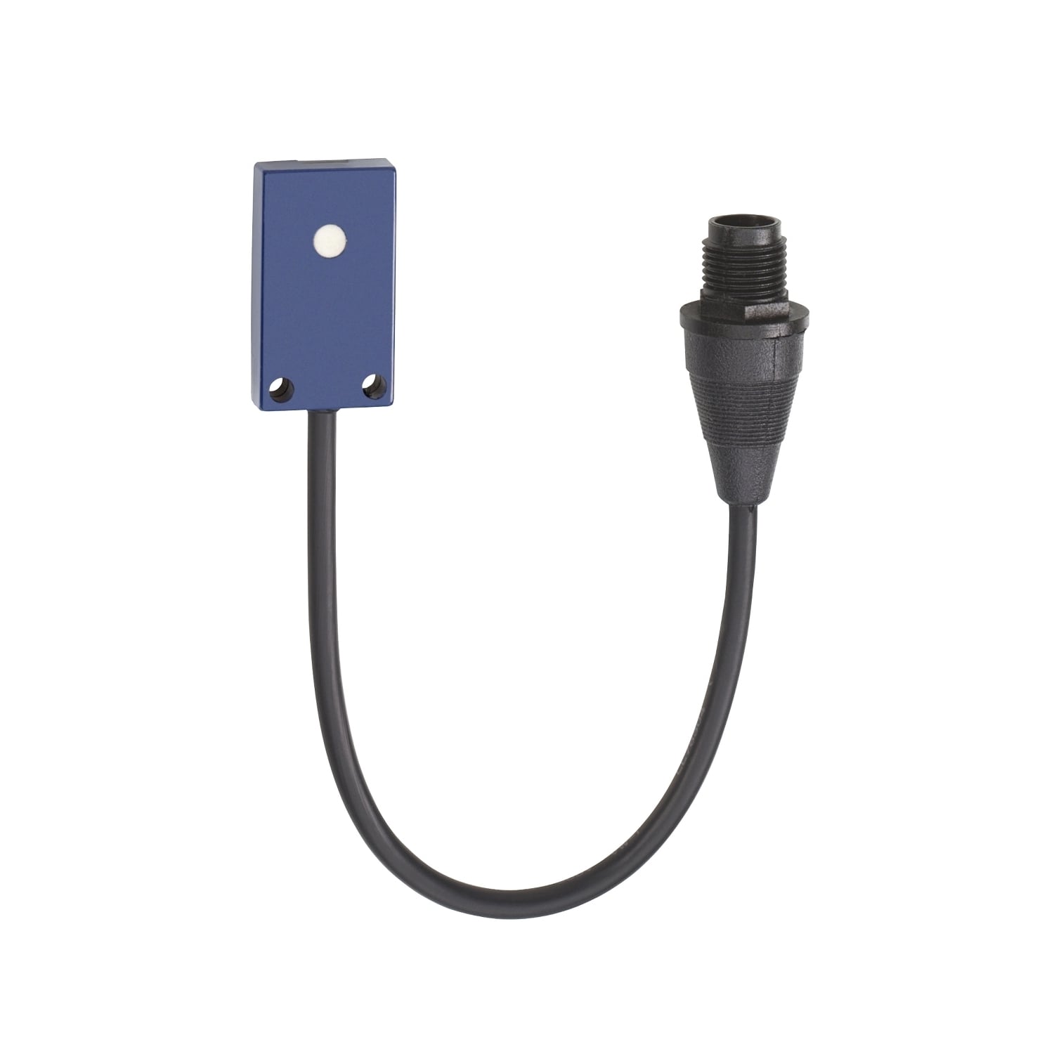 Ultrasonic sensors XX, ultrasonic sensor parallelepipedic 7x19x33, transmitter Sn 0.2 m, M12 connector