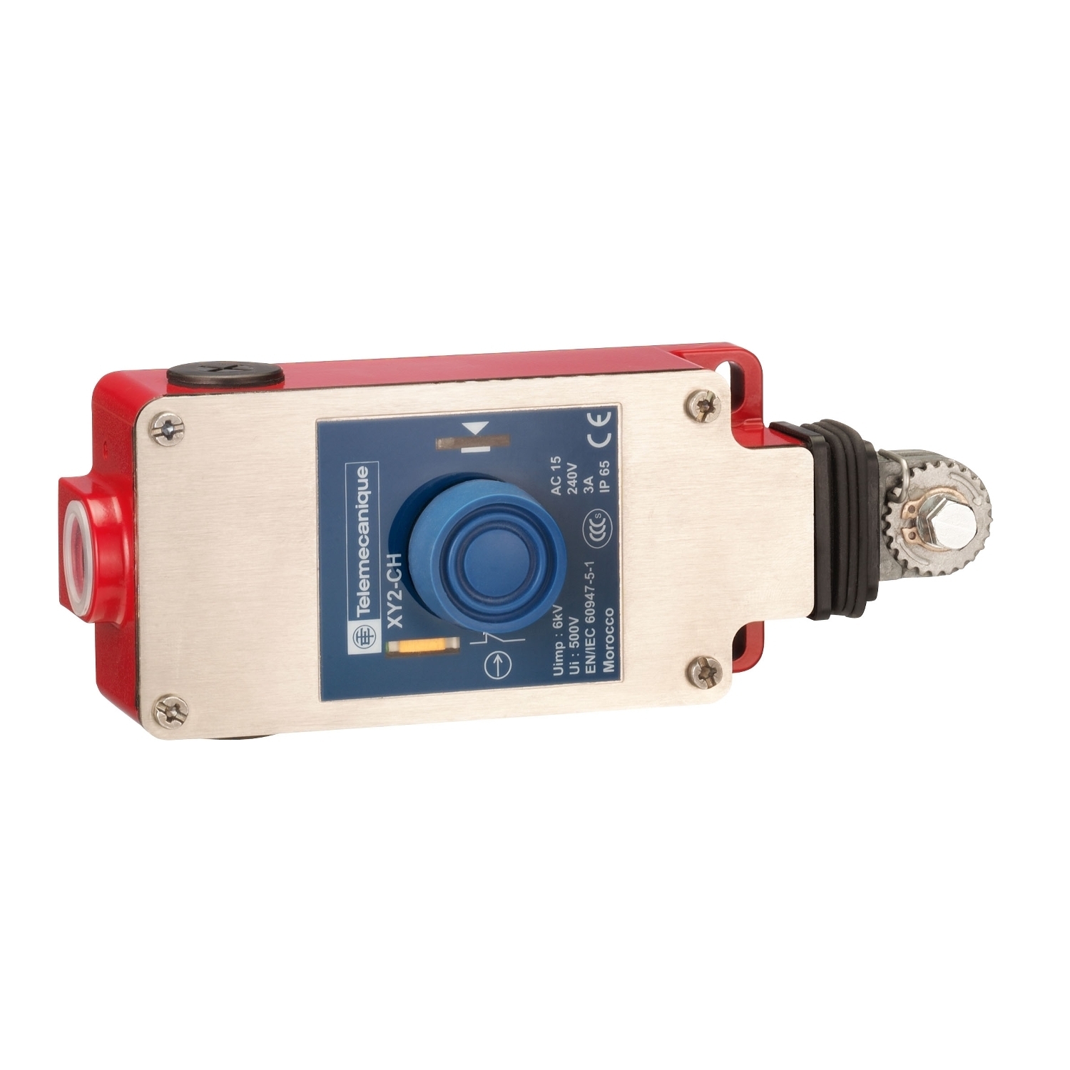 XY2CH14270TK Preventa Emergency Stop Rope Pull Switch, 240 V, 10 A